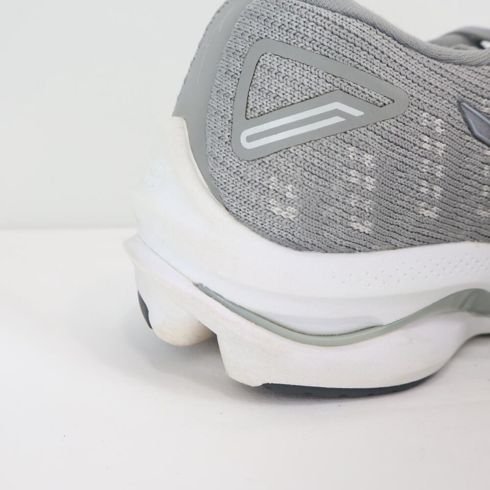 Mizuno Women's Wave Rider 25 Running Shoe Grey White Size 8 - Picture 12 of 13